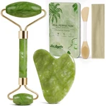 Real Perfection Gua Sha Facial Tools Face Roller For Wrinkles Jade Green New. Price: $11.46.