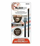 Black Ice Barber Detailing Kit Enhance Beard Darkest Brown Or Charcoal New. Price: $10.95.