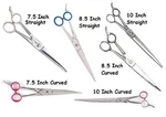 Geib Buttercut Gator Pro Grooming Shears, Straight, Curved, 7.5", 8.5", 10" New. Price: $69.95.