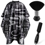 Nicemovic Hair Cutting Barber Cape For Women Kids With Neck Duster Brush ... New. Price: $10.60.