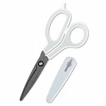 Plus Fit Cut Curve Just Grip Scissors White/gray SC-175A 34-524 New From Japan. Price: $14.06.