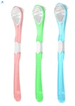 Y-kelin Double-side Desiged Tongue Scraper, Ultra-soft 3 Count (pack 1) New. Price: $14.13.