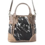 Women's Myra Crawford Canyon S-8103 Hairon & Leather Handbag Crossbody Purse New. Price: $139.00.
