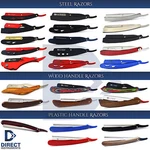 Medentra Range Professional Barber Straight Hair Shaving Razors Folding Knife New. Price: $10.31.