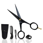 Ontaki Professional Beard Scissors Men 5 In Hand-forged Black 410C Germ... New. Price: $23.72.