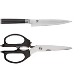 Shun Cutlery Classic Utility Knife 6" And Kai Pro Multi-purpose Kitchen Shear... New. Price: $220.32.