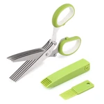 Herb Scissors, Multipurpose Cutting Shears With 5 Blade Kitchen Salad Scissor... New. Price: $15.76.