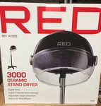 Kiss Red 3000 Ceramic Stand Hood Dryer, BD21 New. Price: $199.99.