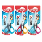 Maped 3D Sensoft Scissors - Comfort Grip Left Handed 13CM Assorted Colours New. Price: $17.10.