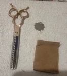 Moontay Professional 6.5" Dog / Cat Grooming Chunker Scissors, Thinning Shear New. Price: $27.99.