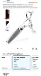 Swap Professional Hair Thinning Scissors 6.0" - Japanese SUS440C Steel Lot 5 New. Price: $179.99.