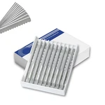 Xe 10 Pcs Stainless Steel Hair Styling Feather Razor Edges For Barber Use New. Price: $12.99.