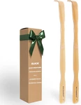 Slick- Bamboo Back Scratcher, 16.5 2 Pack, Wooden Long Handle F New. Price: $11.99.