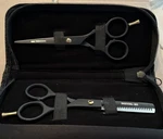 Professional Salon Hair Cutting Thinning Scissors & Shears New Case By Gmi. Price: $8.00.