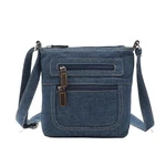 Women Multi Pocket Crossbody Shoulder Bag Small Organizer Purse Wallet Blue-b New. Price: $23.44.