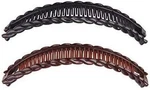 2PACK One Black And Brown Tort Banana Clips Fish Combs Tool Vintage... New. Price: $9.39.
