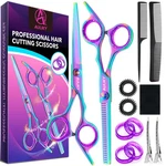 Cutting Shears Kit, 6.7 Barber Scissors,professional Haircut... New. Price: $17.22.