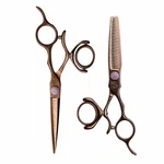 Kamisori Jewel Iii Double Swivel Professional Shears Scissor Set With 6" Thinner New. Price: $695.00.