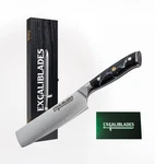 Nakiri 6.5 Inch VG-10 Damascus Stainless Steel Japanese Vegetable Knife, New. Price: $143.57.