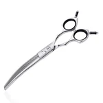 Hashimoto Thinning Shears For Dogs,curved 7.0", Silver New. Price: $70.64.