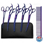 Citywish Dog Grooming Scissors 6IN Curved Shears Purple Safety Tips Sharp Durabl New. Price: $63.26.