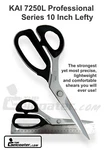 Kai Premium Left Handed 10" 250MM Dressmaker & Fiberglass Scissors Shears 7250L New. Price: $99.92.