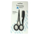 Beauty 360 Men's Mustache Grooming Kit Comb & Scissor For Precision Trimming 4 New. Price: $8.39.