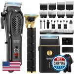 Hiena Hair Clippers For Men Professional, Cordless Barber T-blade New. Price: $55.46.