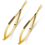 Shynai 2 Pieces 4.7 Inch Embroidery Scissors Curved Eyebrow Tip Spri... New. Price: $26.08.