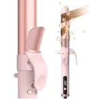 Atopskins 1/4 Inch Rotating Curling Iron For Long Hair Light Pink Open. Price: $40.00.