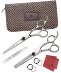 Olivia Garden Silkcut Left-hand Shear & Thinner Set 6.5 Pro Kit New. Price: $119.99.