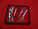 Left Hand 6" Hairdressing Scissors + Thinning /japanese Steel/case (6.5"FULL) New. Price: $78.36.