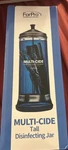 Forpro Multi-cide Tall Glass Jar, Hairstyling Tools . Brand New Box. Price: $27.99.