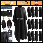 12PCS Large Waterproof Barber Cape 64X56" Adjustable Hair Cutting Salon Supplies New. Price: $97.99.