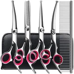 6 IN1 Professional Dog Grooming Scissors Kit, Shears For With Sa... New. Price: $39.45.