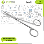 Cynamed Premium Stainless Steel Metzenbaum Lab Scissors Mirror Finish Large Ring New. Price: $7.99.