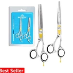 Equinox Professional Razor Edge Hair Cutting/thinning Scissor SET/2, 6.5" New. Price: $37.99.