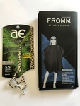 $90 Oster-ae 5.5" Shear & Black Cape *water+stain Resistant Polyester W/snaps New. Price: $29.99.