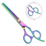 Professional Rainbow Thinning Shears, Hair Scissors For & Women New. Price: $49.99.