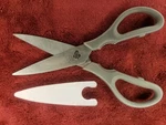 Figmint Stainless Steel Kitchen Shears With Soft Grip Dark Scissors Unspecified. Price: $11.95.