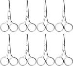 8 Pack Small Round Tip Scissors - Professional Grooming For Hair, Eyebrows, Nose New. Price: $16.64.
