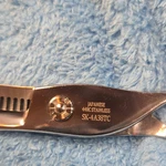 Nikko SK-4A38TC Thinning Shears 6 Japanese 440C Stainless Steel Silver Used. Price: $50.00.