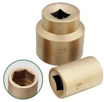 Cs Unitec Non-sparking & Magnetic Aluminum Bronze Socket 6 Point Sock... New. Price: $107.68.