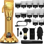 Ovlux Hair Clippers For Men Professional 13 Piece Set, Gold New. Price: $59.90.