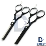 Black Color 6'' Shears Barber Thinning Scissors Cutting Hairdressing Salon New. Price: $25.11.