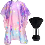 Febsnow Kids Hair Cutting Cape, Professional Barber And Neck Duster Brush New. Price: $16.53.