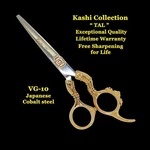 New Kashi Professional 5.5" Barber Shears Scissors VG-10 Japanese Cob Steel Tal. Price: $249.99.