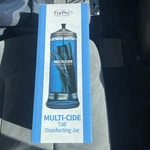 Forpro Multi-cide Tall Glass Jar, Hairstyling Tools Including Brushes... New. Price: $17.99.
