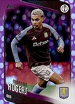 2025-26 Uefa Club Competitions #197 Morgan Rogers Purple Egg SO3 Ungraded. Price: $6.00.