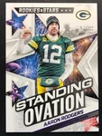 2022 Panini Rookies & Stars Aaron Rodgers Standing Ovation SO-3 Purple 07/35 Ssp Ungraded. Price: $12.99.